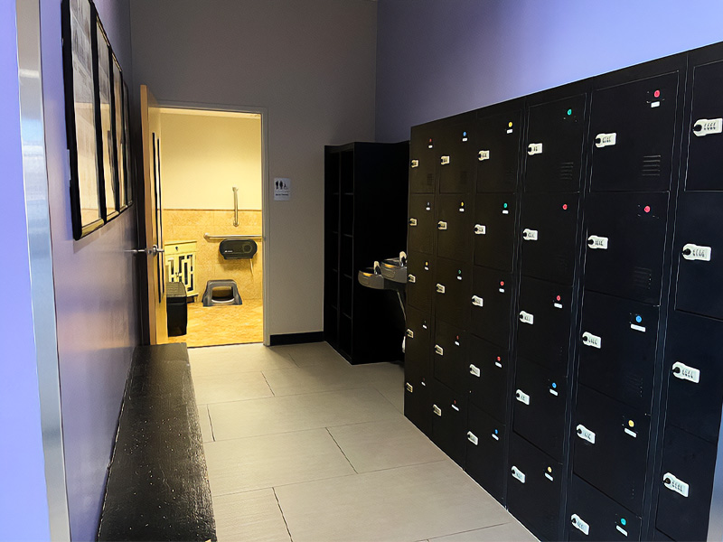 MEMBER LOCKERS slide image 1